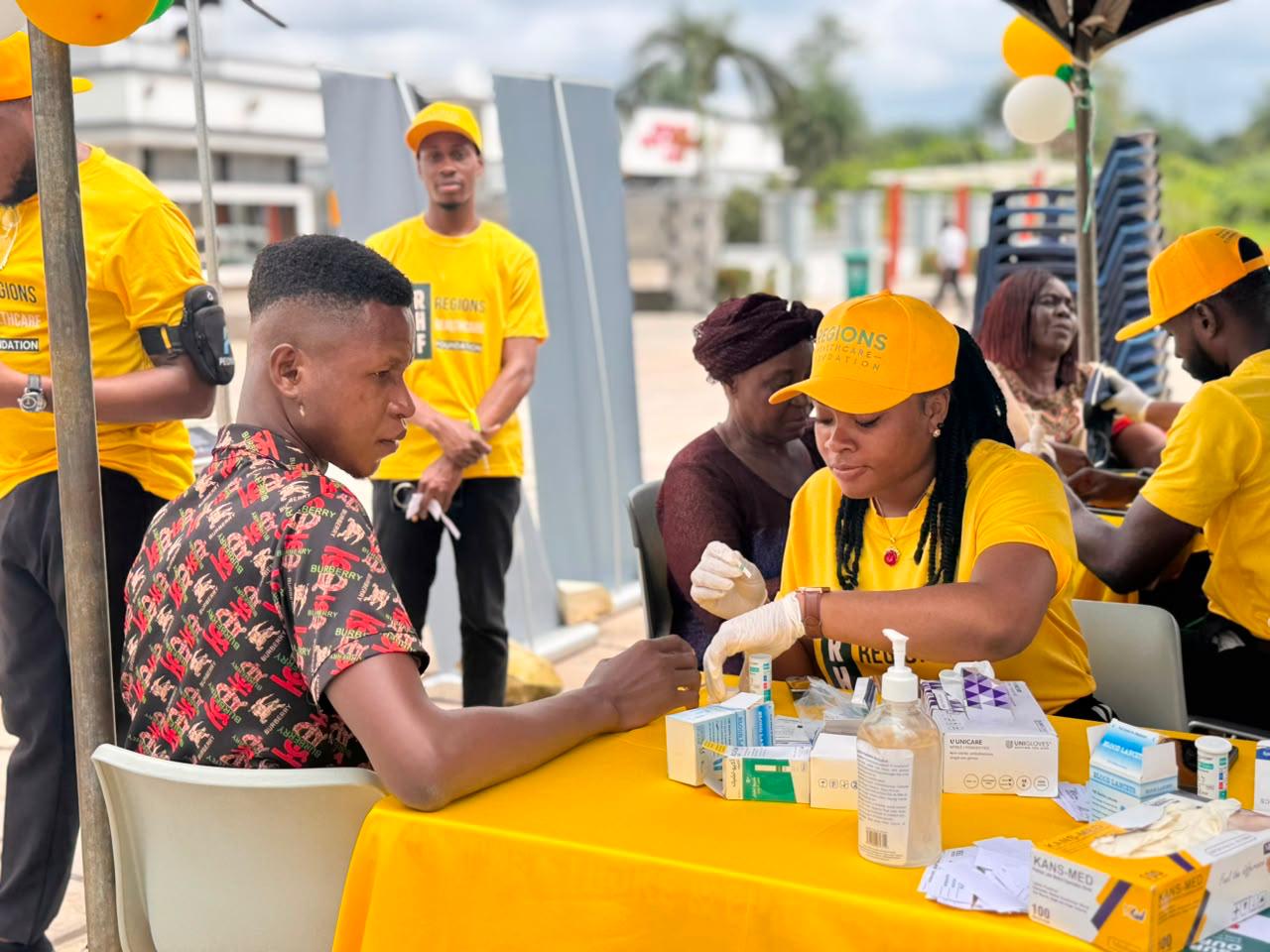 Regions Healthcare Foundation outreach activity
