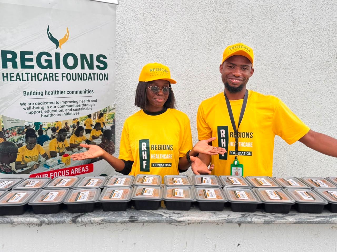 Regions Healthcare Foundation programme activity
